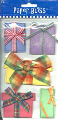Presents Gifts Party Birthday Shower Graduation Paper Bliss Stickers Scrapbook