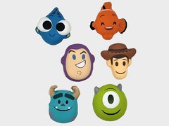 Disney Toy Story 3D Puffy Stickers, Squishy Emoji Stickers