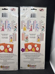Two (2) NOS Disney Cinderella Sandylion Sticker Sheet