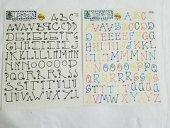 NEW Lot 6 Sets Provo Craft Letters Numbers Black Multi Gold Acid Free -F