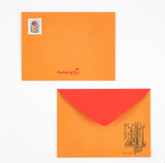 Hobonichi Paddington Bear 5-Item Stationery Set Stickers Notes Letter Japan NEW