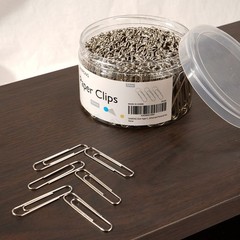 Silver Jumbo Paper Clips, 270pcs 2 Inch (50 mm) Paper Clip, Large Paperclips …