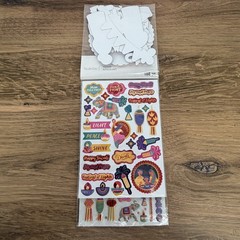 Recollections Happy Diwali Festival of Lights Scrapbook Stickers 108 pc NEW