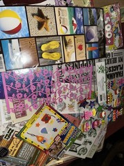 HUGE Lot of Words, Phrases Flowers Baby Safari Craft Stickers