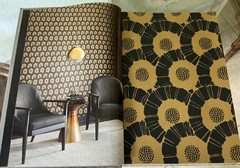 ANTONINA VELLA ART DECO WALLPAPER SAMPLE BOOK/ PAPER CRAFTS