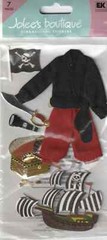 NEW! Jolee’s Boutique LeGrande 3-D PIRATE TREASURE Theme 71143 Fast