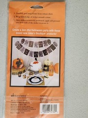Jolees Halloween Ephemera Straw Wraps Sticker 8pc Gothic Junk Journal Scrapbook