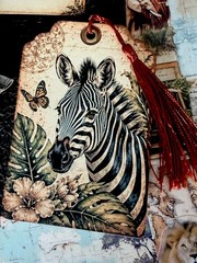 104 Pc Vintage Safari Junk Journal Kit African Wildlife Maps Tags Ephemera Set