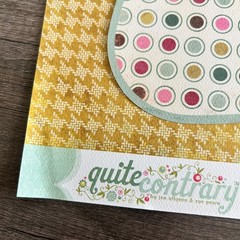 Crate Paper Sweet Branch & Quite Contrary Little Miss Muffet Scrapbook Kits