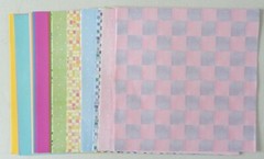 Vtg Scrapbook Supplies Lot 125 Pcs – Cardstock Stickers Die Cuts Frames Sheets
