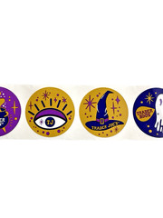 Trader Joe’s Roll Halloween Fall SK Stickers 2024? – 250 ? Round 1.5″ – READ