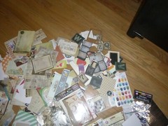LARGE LOT OF SCRAPBOOKING JOURNALING EPHEMERA EMBELLISHMENTS VINTAGE AND MORE