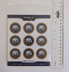 Navy Emblems United States Military Scrapbooking Stickers By Scrapbook Customs