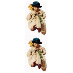 Michel & Company Retro Sticker Sheet (Baby x Flower)