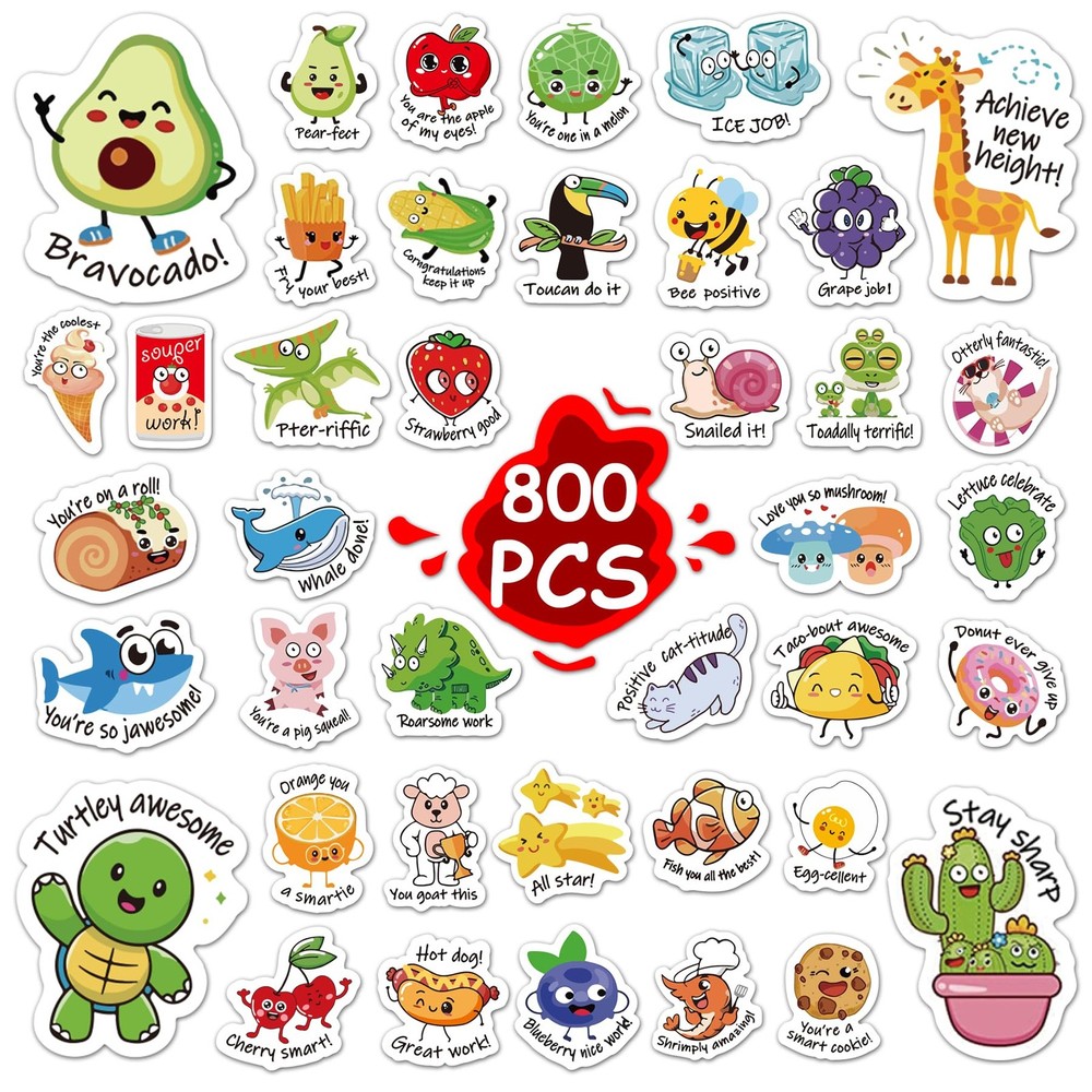 Teacher Classroom Motivational Stickers for Kids Students School Supplies
