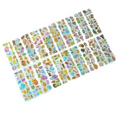 3D Puffy Stickers for Kids Toddlers, Bulk Stickers Sheet for Scrapbooking Reward