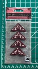 Lot of 2 Packs The Remnants Collection Felt Photo Corners by Rebecca Bower