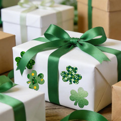 180 Pcs St. Patrick’S Day Stickers Bulk, 15 Sheets Assorted Shamrock Clover Stic