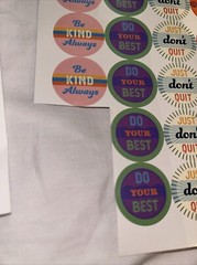 15 Pages Of Growth Mindset Affirmation Round Multicolor Stickers (963)