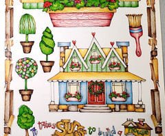 Creative Imaginations Home Improvement Die Cut Punch Out Renae Lindgren 2003 NOS
