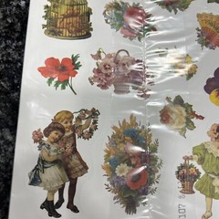 Vintage Stickers, 1980’s Current Inc. Victorian Made In The USA