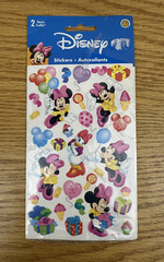 Disney Minnie Mouse Sticker Set of 2 Sheets Birthday Party Theme Balloons
