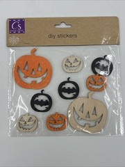 Halloween Lot- 10+ Items & Scrapbook Supplies, Junk Journal kit, Tags, Stickers