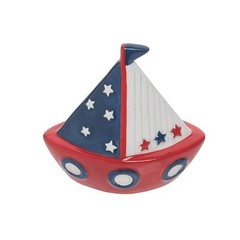 Beachcombers Ships Ahoy Salt & Pepper Set Nautical Coastal Beach Home Kitchen…