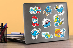 50Ct Vinyl Large Deluxe Stickers Variety Pack – Die Cut Decals