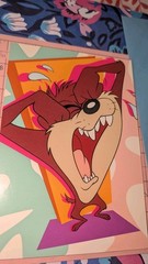 Hallmark Looney Tunes Taz Tasmanian Devil Greeting Card Missing You w/Envelope