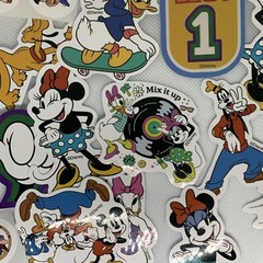 Disney Stickers – Classic Minnie, Mickey, Goofy, Tigger, Etc Lot of 30. 1”-2.5”