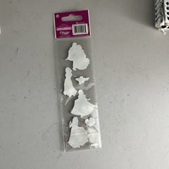 Vtg Disney Snow White Stickers Lot (4) New Packages