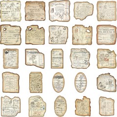 100 High-Quality Vintage Stickers for Scrapbooking & Journaling – Artistic Charm