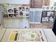 Creative Memories Papers Neutral Short Cuts ,Soft Touch Pastels,Cheerful Titles