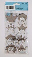 Jolee’s Fun Crowns Humor Photo Booth Scrapbooking Stickers