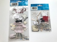 Disney EK Success Captain Hook Pirate Mickey Scrapbook Stickers Lot Peter Pan