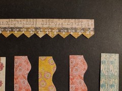 Vintage – Strip Stickers 3/4 in x 11.5 in LG- Variety – comes as a set as shown