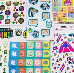 STICKER Lot 🦄 Sandylion Hallmark AGC Disney Princess HELLO KITTY Unicorn
