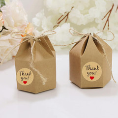 2 Rolls/1000Pcs Thank You Stickers Self Adhesive Kraft Paper Label Stickers for