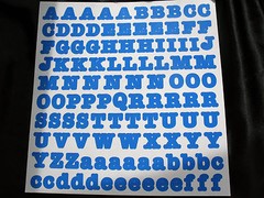ALPHABET LETTERS, LARGE ABC/123 SCRAPBOOKING CREATIVE MEMORIES NEW COLORS
