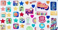 School Stickers Graduation boy girl sports yearbook classroom field day rewards