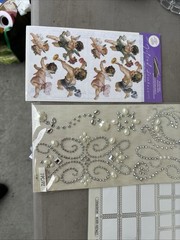 A Lot Of 25 Scrapbooking Craft Items lot # 3 b070