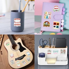 55PCS Funny Mahjong Stickers,Vinyl Waterproof Aesthetic Sticker Packs,Cute Ma…