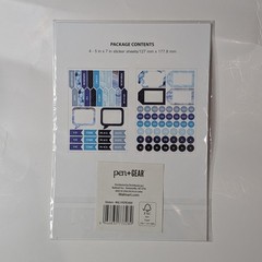 Pen+Gear Planner Stickers Set 4 Packs Journal Scrapbook Budget Checklist New