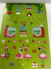 Darice Holiday Merry Cactus Sticker Book 288 Stickers New