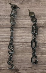 Metal Embellishmentss, Clips & Words Lot Scrapbooking Crafts