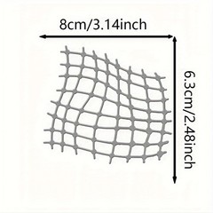 Fishing Net Wavy Grid Metal Die Cutting Cut Dies