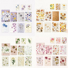 120 Sheets Vintage Floral Scrapbook Papers Journaling Scrapbooking Supplies Kit