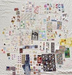 Huge Lot Of Various Vintage Scrapbooking Stickers Various Name Brands