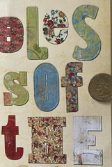 MOTHER MONOGRAM Card Stock Die-Cuts(56pc)daisyd’s•Letter •Word•Card Making•Scrap